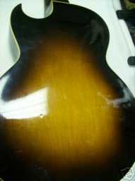 Gibson ES-175 1950 Sunburst project body rear.jpg